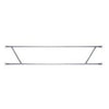 Scaffold safety side rail 7'