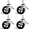 Scaffold wheel with brake 8