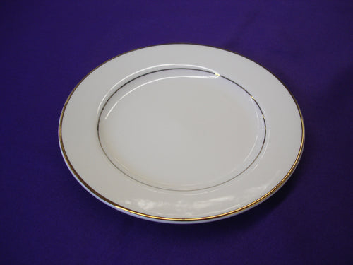 5 3/4 Bread plate gold trim