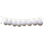 10- Globe Light Set In White