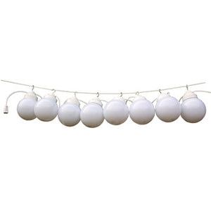 6-Globe Light Set in White
