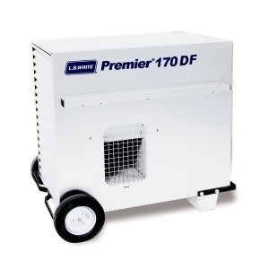 L.B. White Premier 170DF Portable Forced Air Ductable Unit Heater