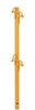 Scaffold safety rail mid post